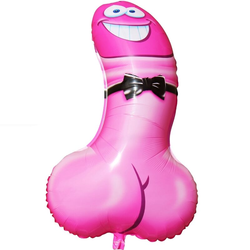 Spicy Devil - Roze penisvormige feestballon