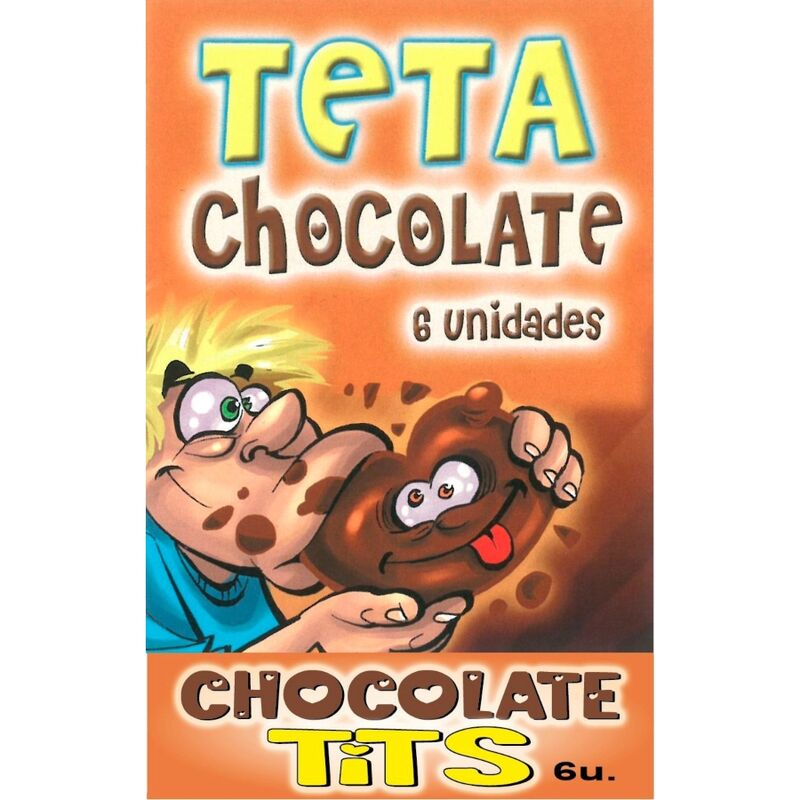 Spicy Devil - Doos met 6 borstvormige chocolaatjes
