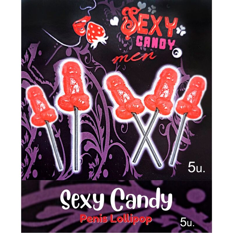 Spicy Devil - Doos met 5 kersenvormige lolly's