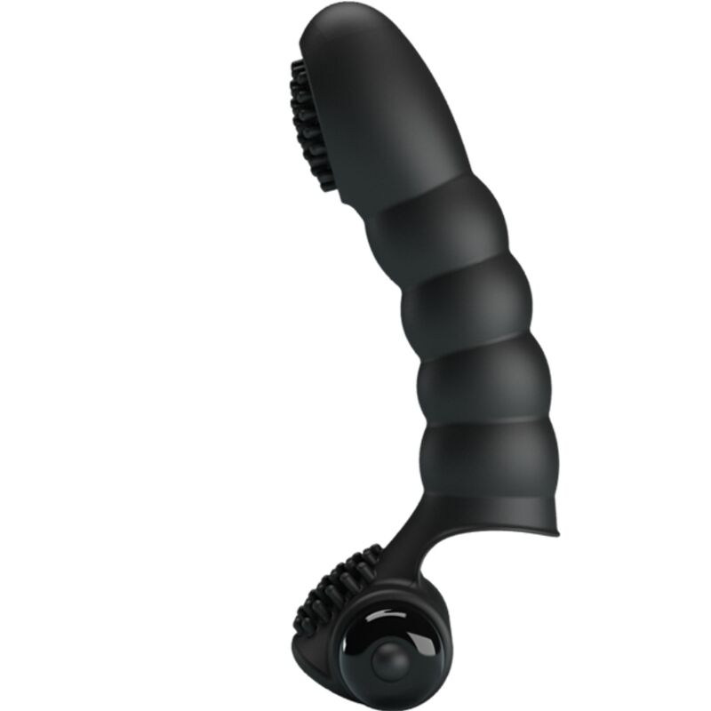 PRETTY LOVE - ALEXANDER FINGER VIBRATOR 10 VIBRATIES ZWART