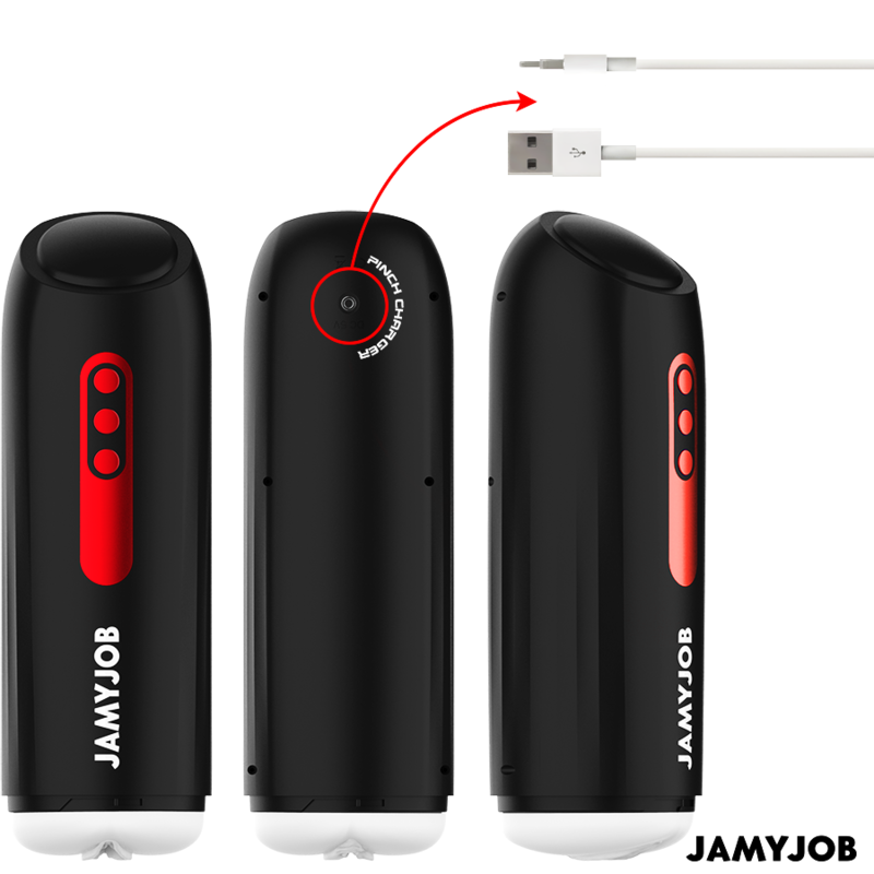 JAMYJOB - PHANTOM AUTOMATISCHE VAGINALE MASTURBATOR 5 MODI STIMULERENDE GOLVEN EN DUWEN