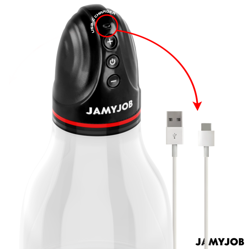 JAMYJOB - XPAND LITE AUTOMATISCHE TESTIKELPOMPEN 3 NIVEAUS VAN STIMULERENDE GOLVEN GRIJS