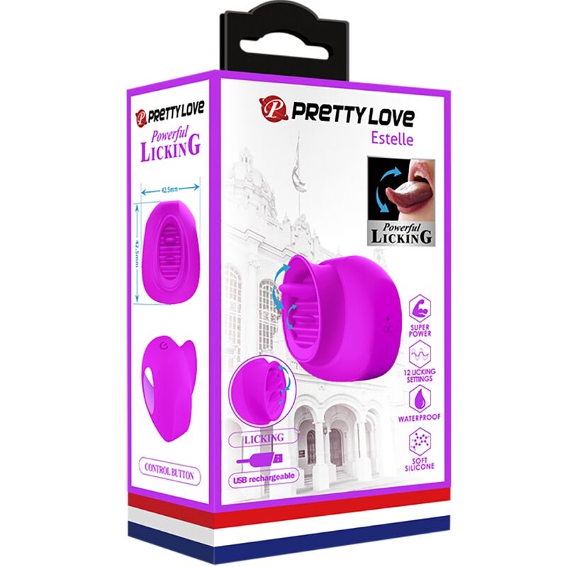 PRETTY LOVE - ESTELLE CLITORALE STIMULERENDE TONG 12 VIBRATIES PAARS