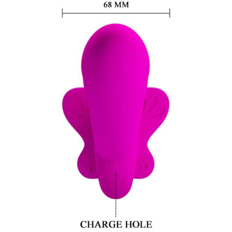 PRETTY LOVE - VALERIE DUBBELE STRAP-ON VIBRATOR 12 VIBRATIES PAARS