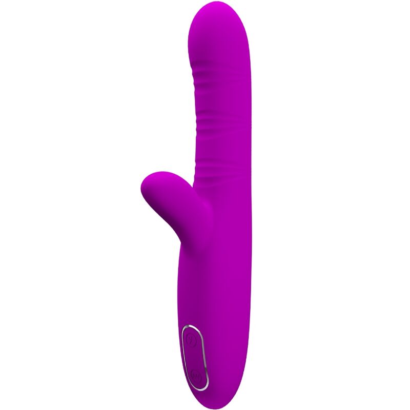 PRETTY LOVE - ANGELIQUE MULTIFUNCTIONELE VIBRATOR + CLITORALE STIMULATOR PAARS