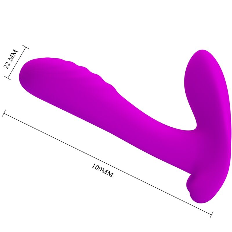 PRETTY LOVE - MASSAGER &amp; VIBRATOR 12 VIBRATIES AFSTANDSBEDIENING PAARS
