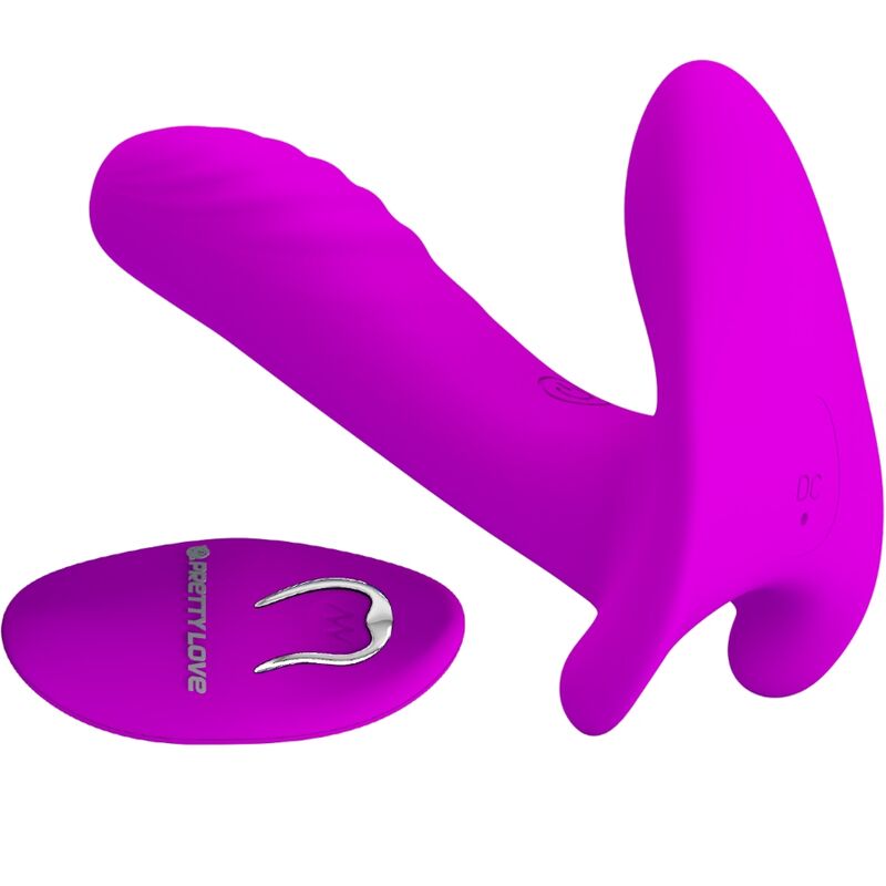 PRETTY LOVE - MASSAGER &amp; VIBRATOR 12 VIBRATIES AFSTANDSBEDIENING PAARS