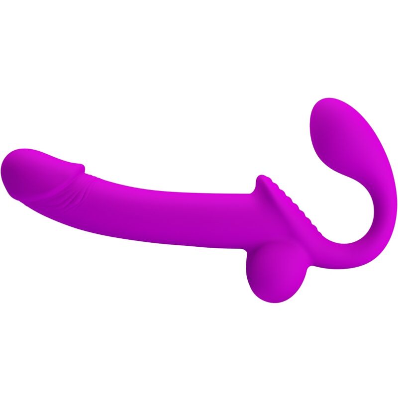 PRETTY LOVE - KELPIE DUBBELE PAARSE STRAP-ON STIMULATOR