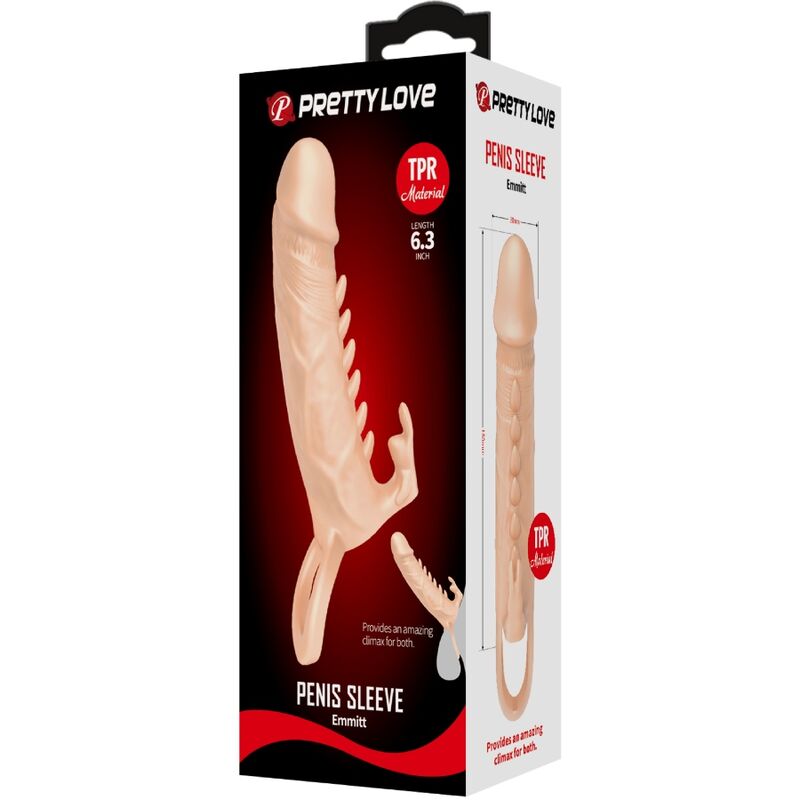 PRETTY LOVE - EMMIT PENISSCHOENEN + NATUURLIJKE CLITORISSTIMULATOR