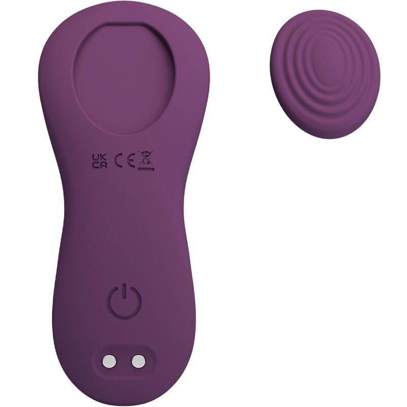 PRETTY LOVE - LAY-ON CLITORALE MASSAGER MET 10 VIBRATIES EN AFSTANDSBEDIENING - PAARS