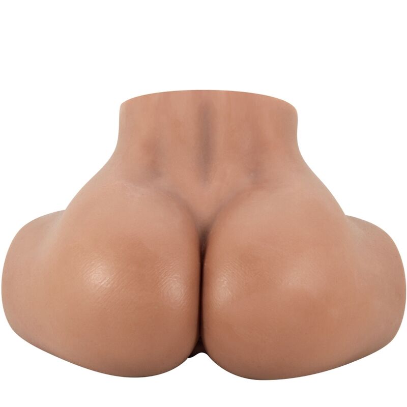 CRAZY BULL - HAILEY ACHTERVIBRATOR MET REALISTISCHE VAGINA EN ANUS, AFSTANDSBEDIENING