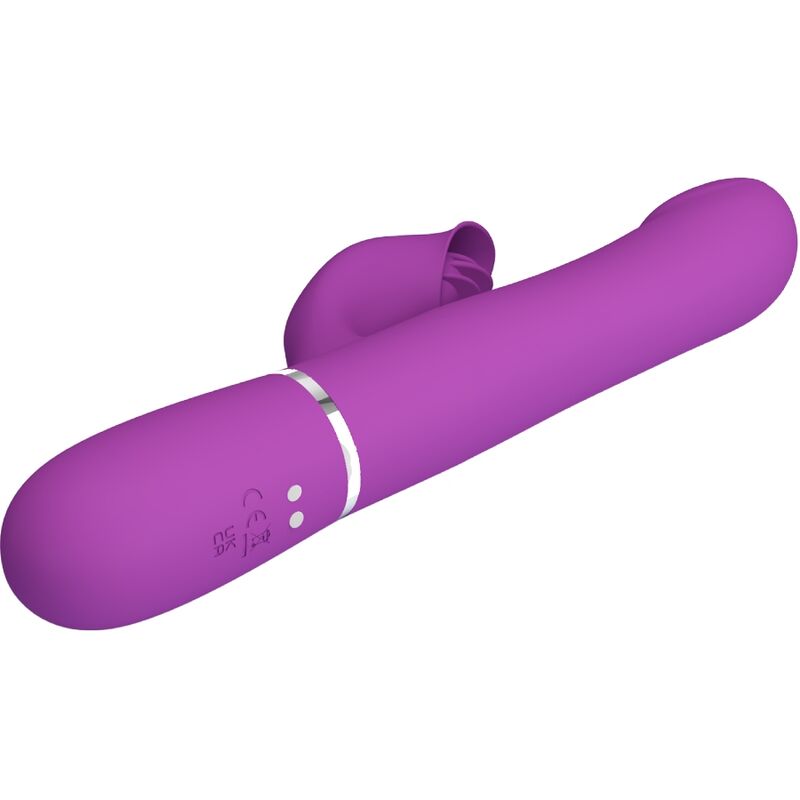PRETTY LOVE - 4-IN-1 MULTIFUNCTIONELE VIBRATOR &amp; STIMULATOR PAARS
