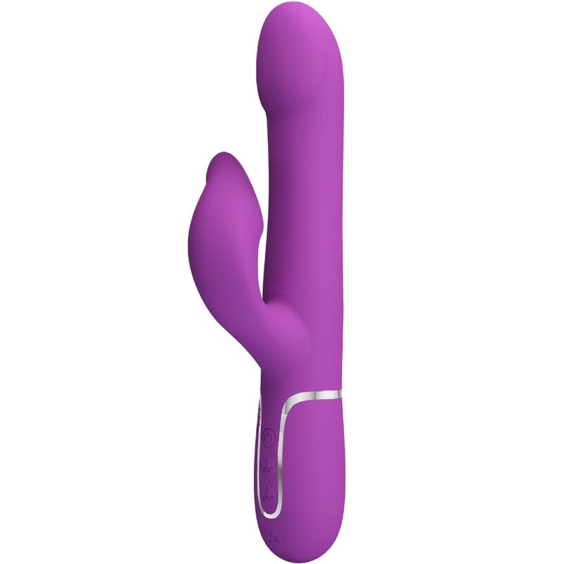 PRETTY LOVE - 4-IN-1 MULTIFUNCTIONELE VIBRATOR &amp; STIMULATOR PAARS
