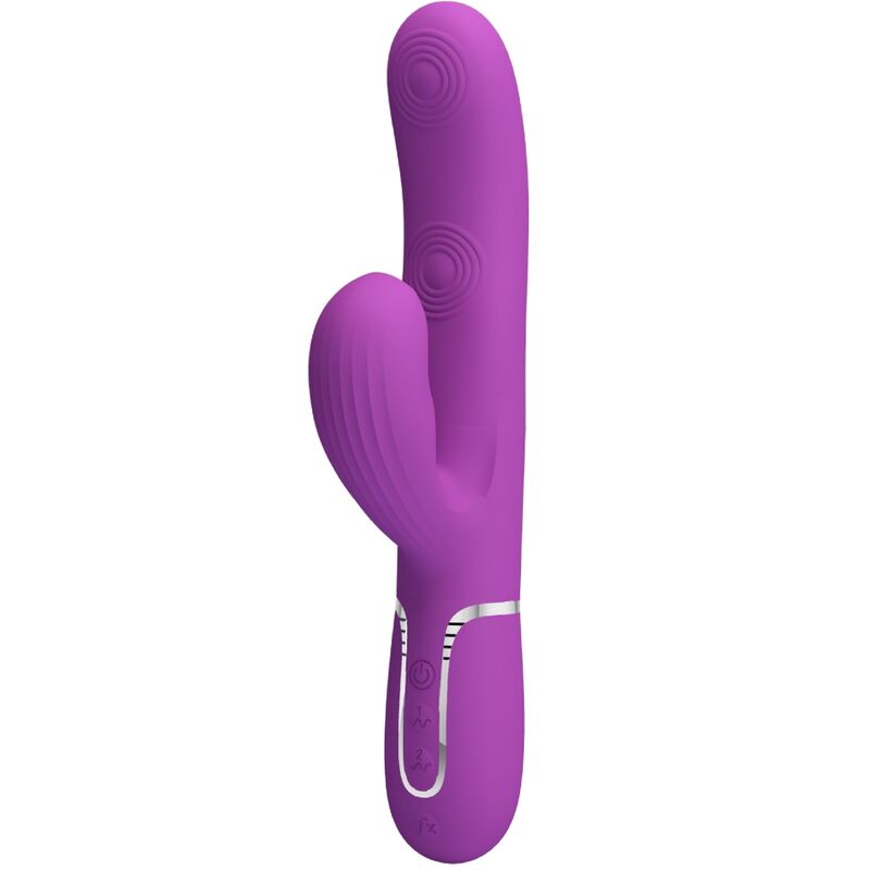 PRETTY LOVE - PERLITA 3-IN-1 MULTIFUNCTIONELE KONIJN VIBRATOR PAARS