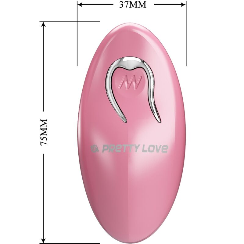 PRETTY LOVE - CAILEY TEPELKLEMMEN 10 VIBRATIES AFSTANDSBEDIENING ROZE