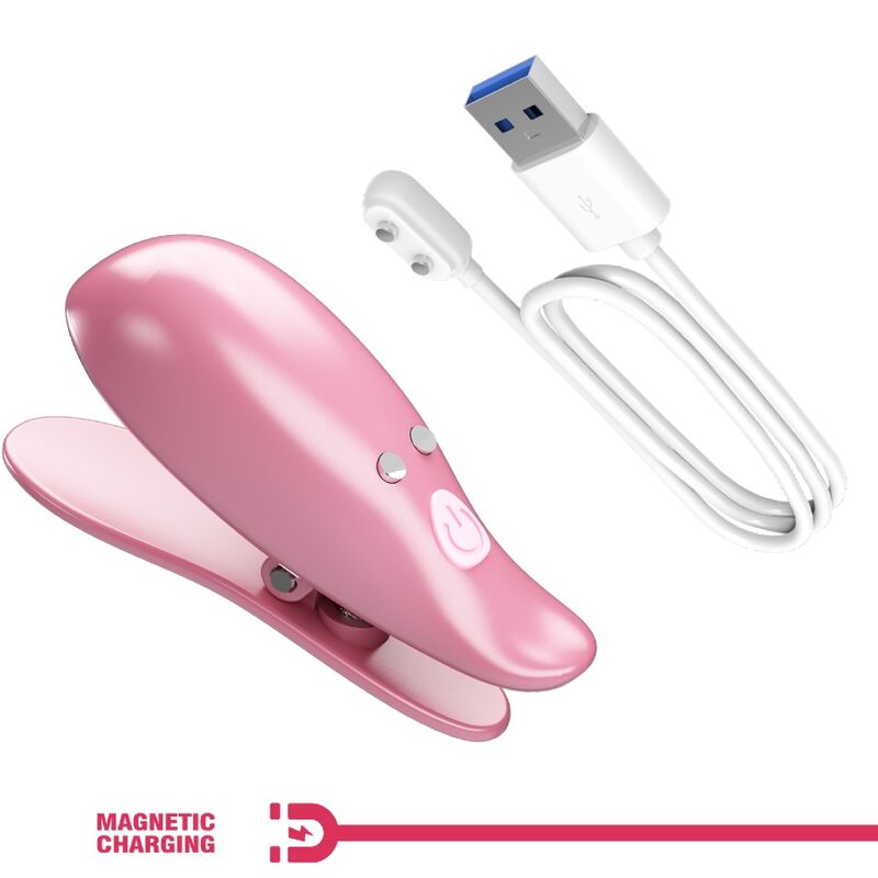 PRETTY LOVE - CAILEY TEPELKLEMMEN 10 VIBRATIES AFSTANDSBEDIENING ROZE
