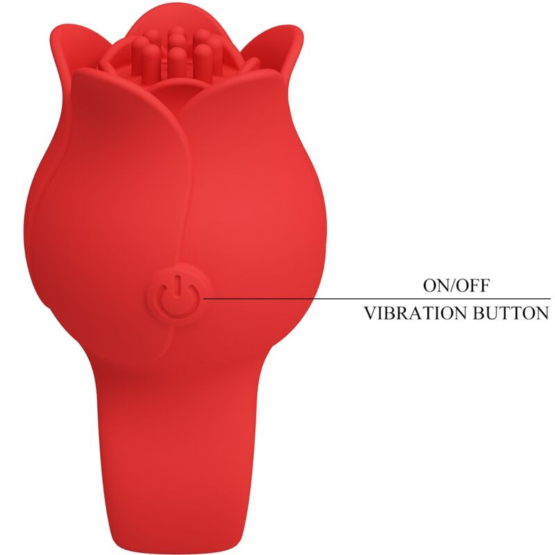 PRETTY LOVE - JAE ROSE VORMIGE VINGERVIBRATOR 10 VIBRATIES ROOD