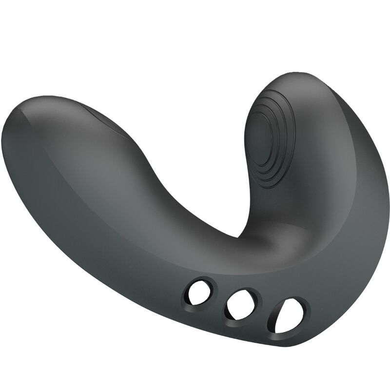 PRETTY LOVE - CAMELLIA VINGERVIBRATOR 7 VIBRATIES ZWART