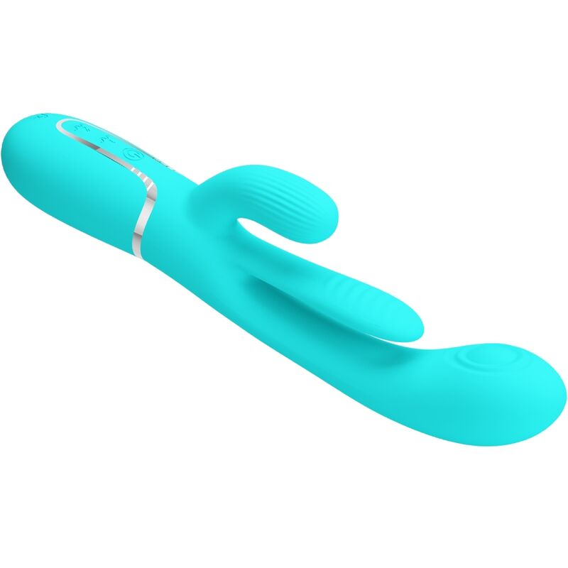 PRETTY LOVE - SHANIA TRIPLE RABBIT MULTIFUNCTIONELE VIBRATOR 3 IN 1