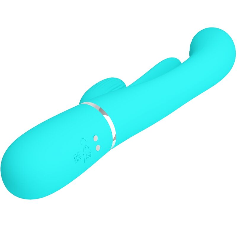 PRETTY LOVE - SHANIA TRIPLE RABBIT MULTIFUNCTIONELE VIBRATOR 3 IN 1