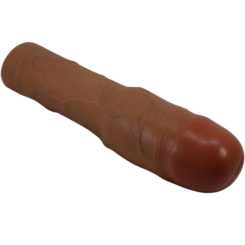 PRETTY LOVE - KYLIAN PENIS SLEEVE MET 7,6 CM VERLENGING MULATTO
