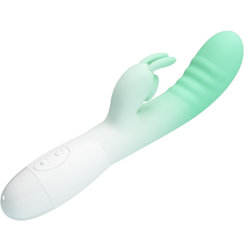 PRETTY LOVE - CERBERUS RABBIT VIBRATOR 30 VIBRATIES GROEN