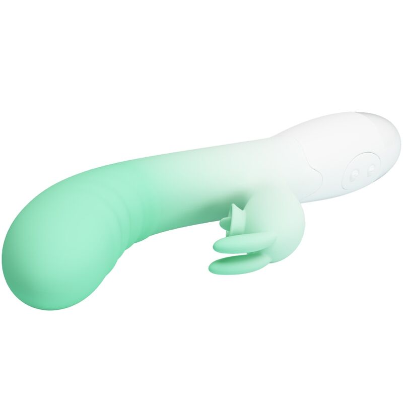 PRETTY LOVE - CERBERUS RABBIT VIBRATOR 30 VIBRATIES GROEN