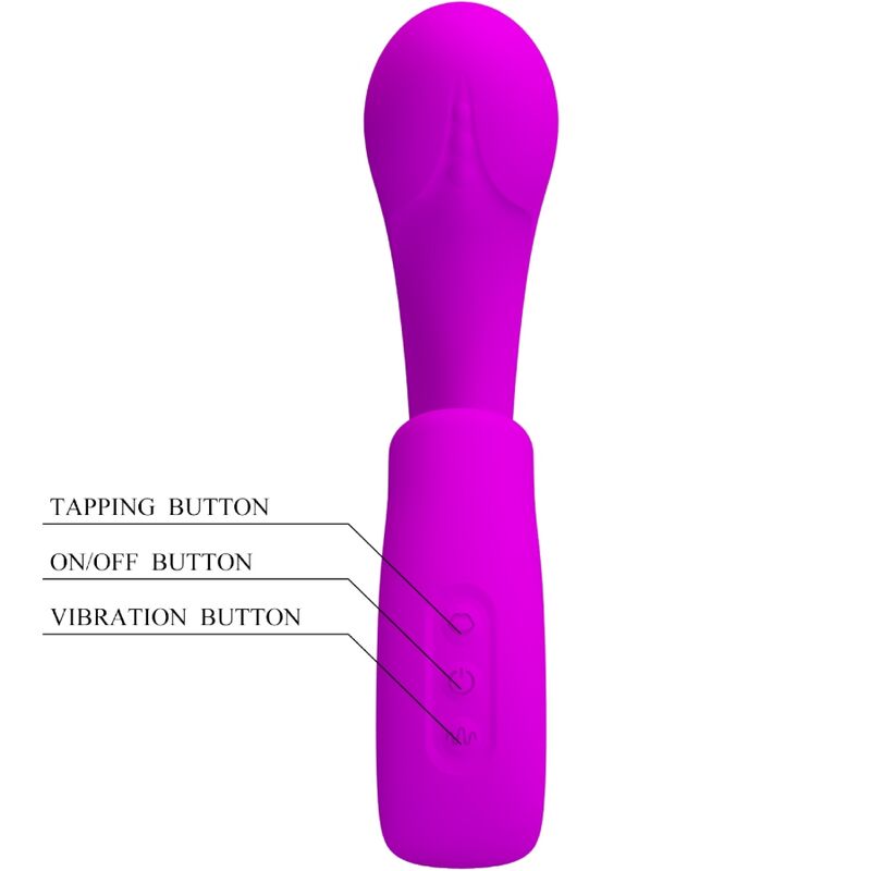 PRETTY LOVE - SIBEL G-SPOT VIBRATOR + CLITORALE STIMULATOR 10 VIBRATIES PAARS