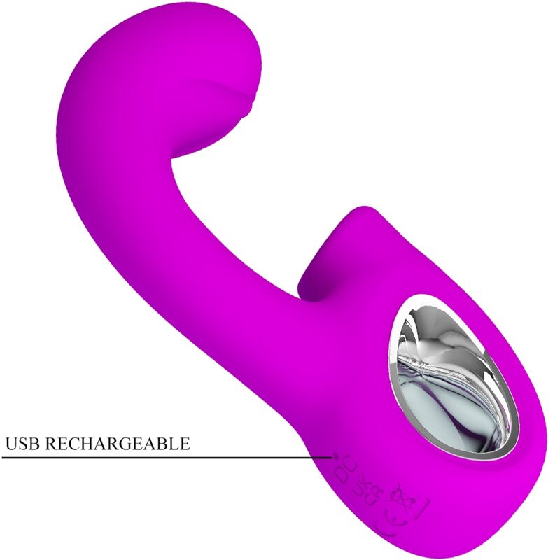 PRETTY LOVE - SIBEL G-SPOT VIBRATOR + CLITORALE STIMULATOR 10 VIBRATIES PAARS