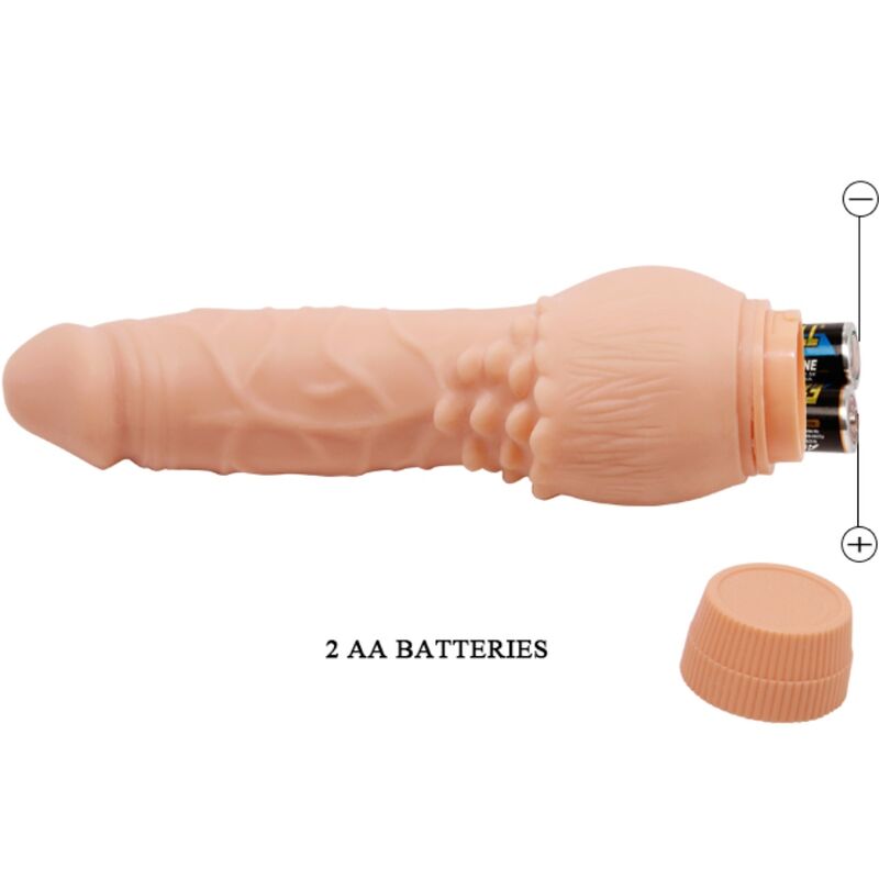 DANCE - BARBARA REALISTISCHE VIBRATOR 19,5 CM NATUURLIJK