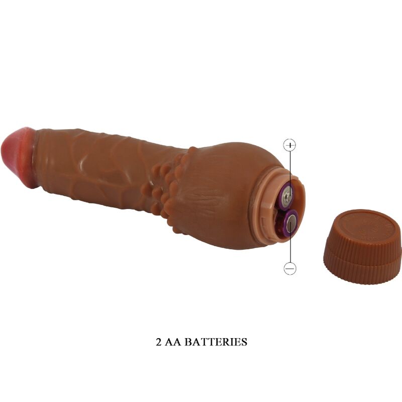 DANCE - BARBARA REALISTISCHE VIBRATOR 19,5 CM MULATO
