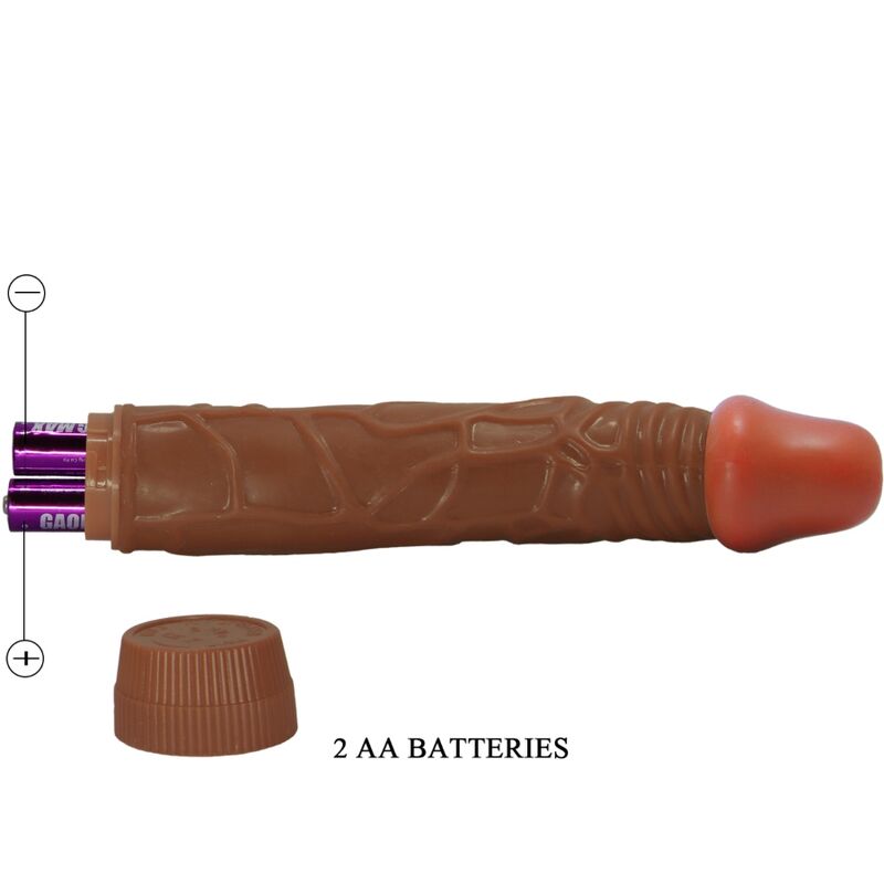 DANCE - REALISTISCHE VIBRATOR BOB 22,5 CM MULATO