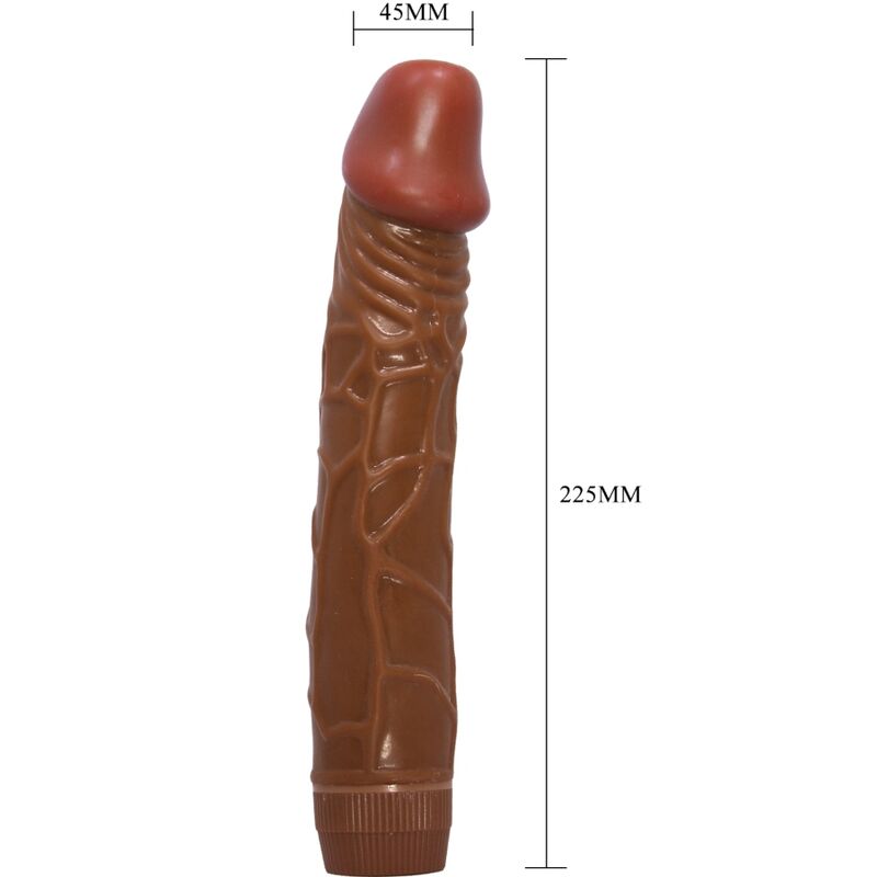 DANCE - REALISTISCHE VIBRATOR BOB 22,5 CM MULATO