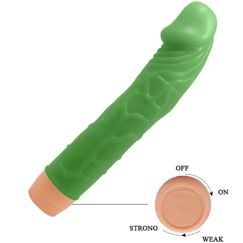 DANCE - REALISTISCHE VIBRATOR BILL 22,5 CM GROEN
