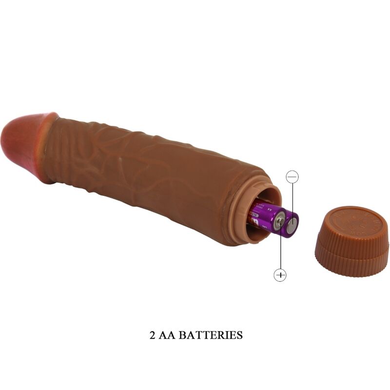 DANCE - JEFF REALISTISCHE VIBRATOR 19,5 CM MULATO