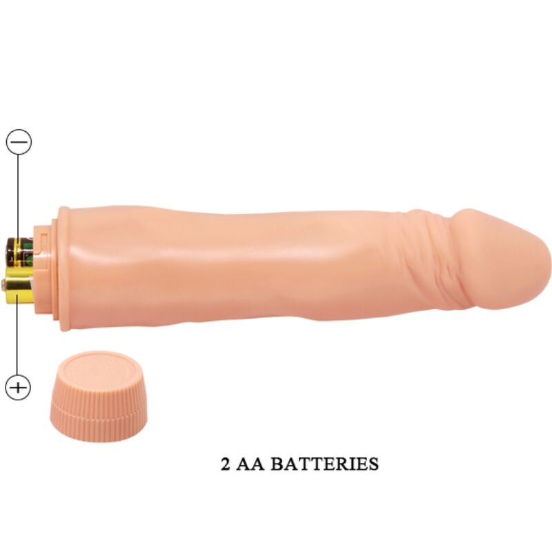 DANCE - DWARF REALISTISCHE VIBRATOR 21 CM NATUURLIJK