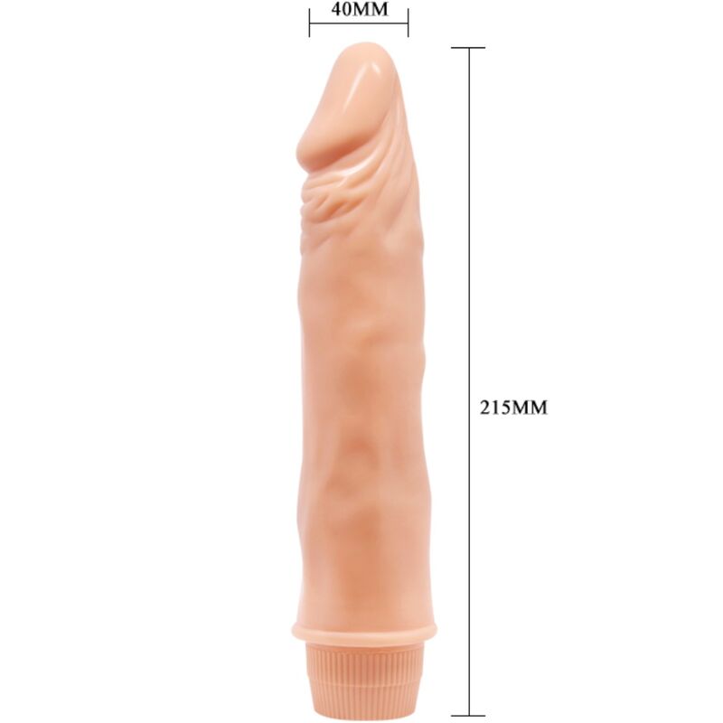 DANCE - DWARF REALISTISCHE VIBRATOR 21 CM NATUURLIJK
