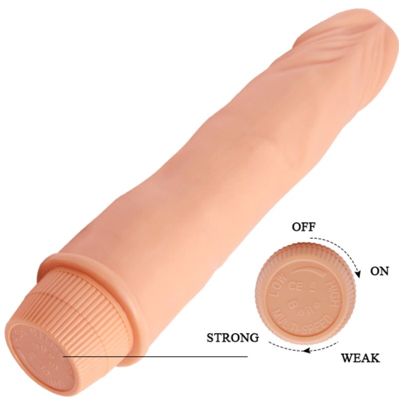 DANCE - DWARF REALISTISCHE VIBRATOR 21 CM NATUURLIJK