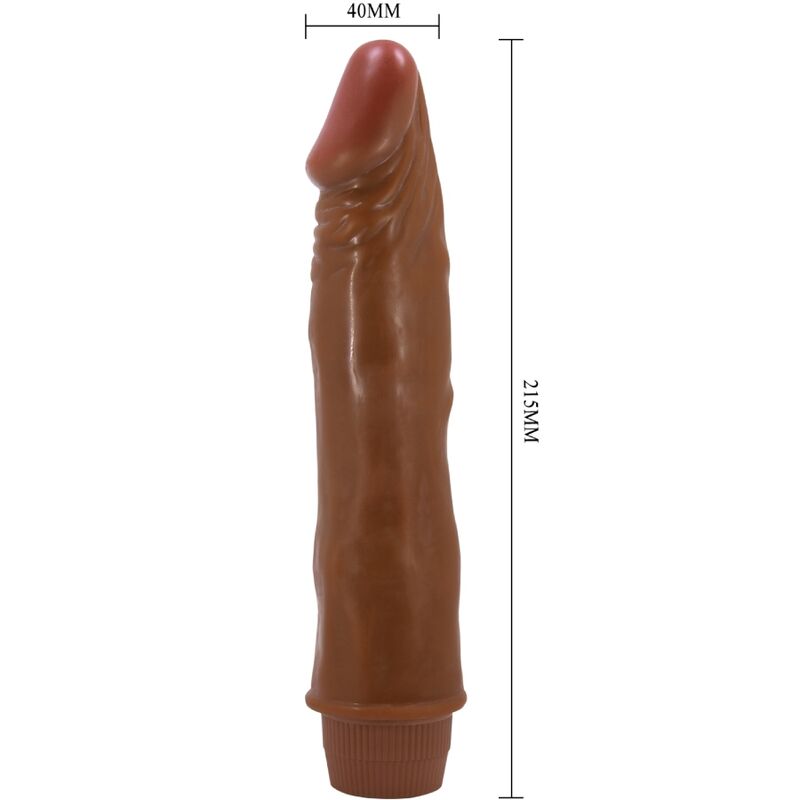 DANCE - DWARF REALISTISCHE VIBRATOR 21 CM MULATO