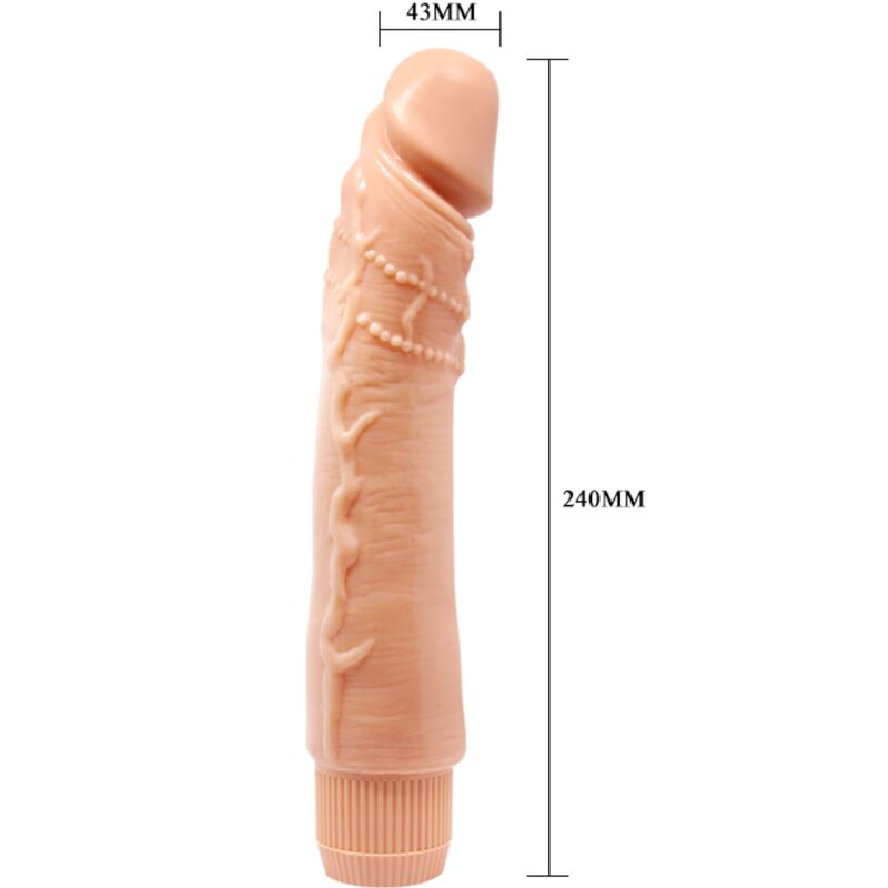 DANCE - DYBBUK REALISTISCHE VIBRATOR 24 CM NATUURLIJK