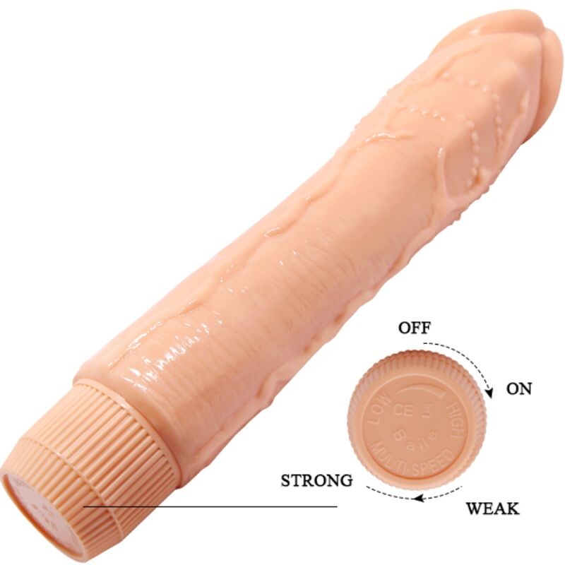 DANCE - DYBBUK REALISTISCHE VIBRATOR 24 CM NATUURLIJK