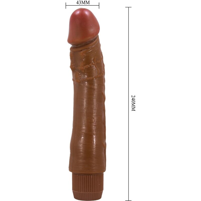 DANCE - DYBBUK REALISTISCHE VIBRATOR 24 CM MULATO