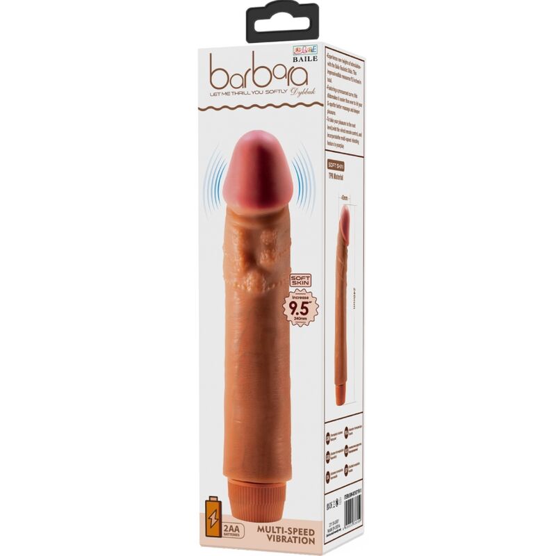 DANCE - DYBBUK REALISTISCHE VIBRATOR 24 CM MULATO