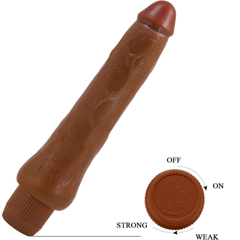 DANCE - DRYAD REALISTISCHE VIBRATOR 25 CM MULATO
