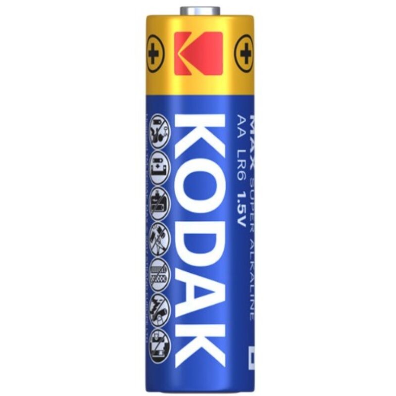 KODAK - MAX ALKALINE BATTERIJEN AA LR6 PAK*20 BATTERIJEN