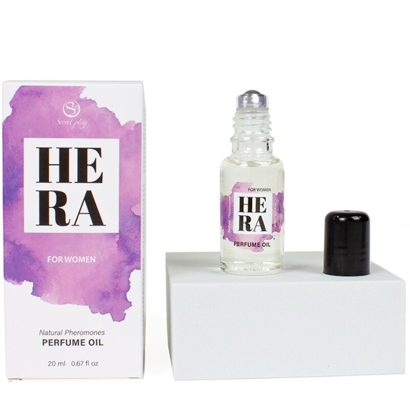 SECRETPLAY - HERA NATUURLIJKE FEROMOONOLIE PARFUM VOOR VROUWEN 20 ML