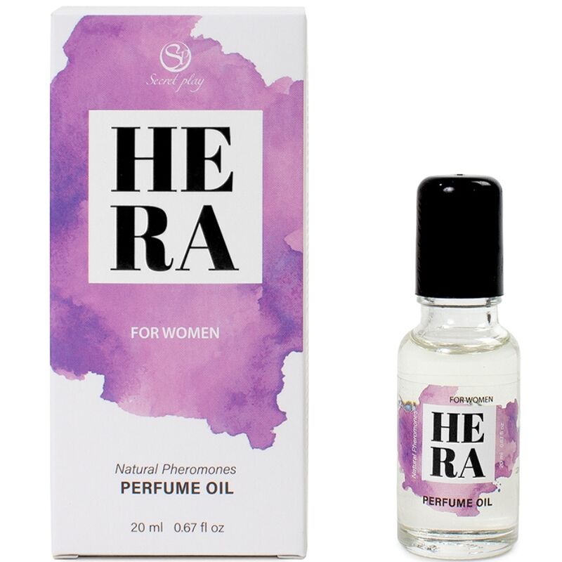 SECRETPLAY - HERA NATUURLIJKE FEROMOONOLIE PARFUM VOOR VROUWEN 20 ML