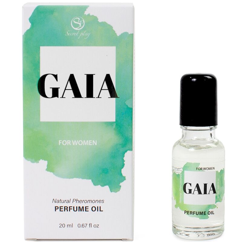 SECRETPLAY - GAIA NATUURLIJKE FEROMOONOLIE PARFUM VOOR VROUWEN 20 ML