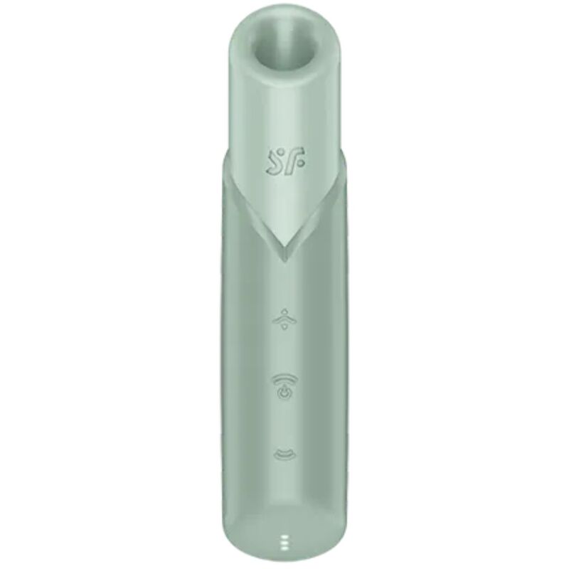 SATISFYER - NAUGHTY KISS CLITORALE STIMULATOR MET GOLVEND AQUAGROEN