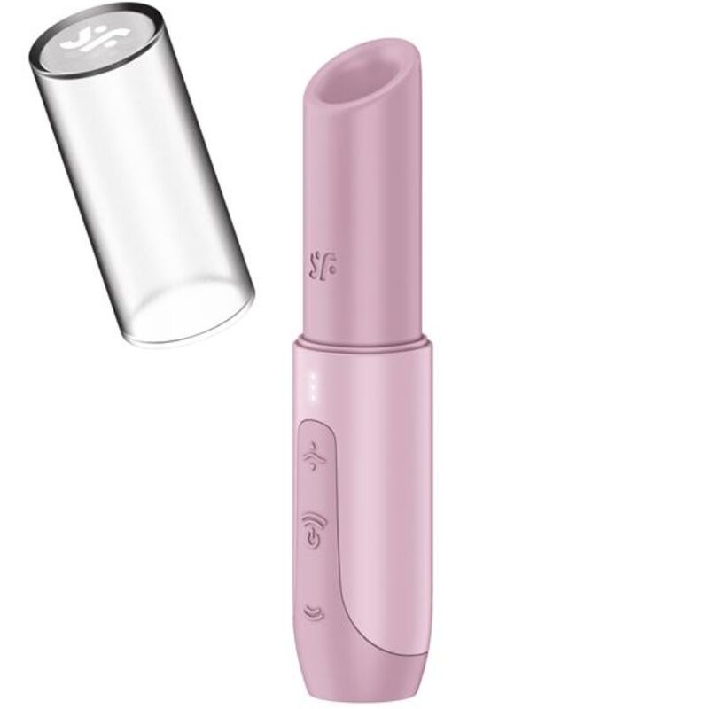 SATISFYER - SECRET KISS PINK WAVE CLITORALE STIMULATOR